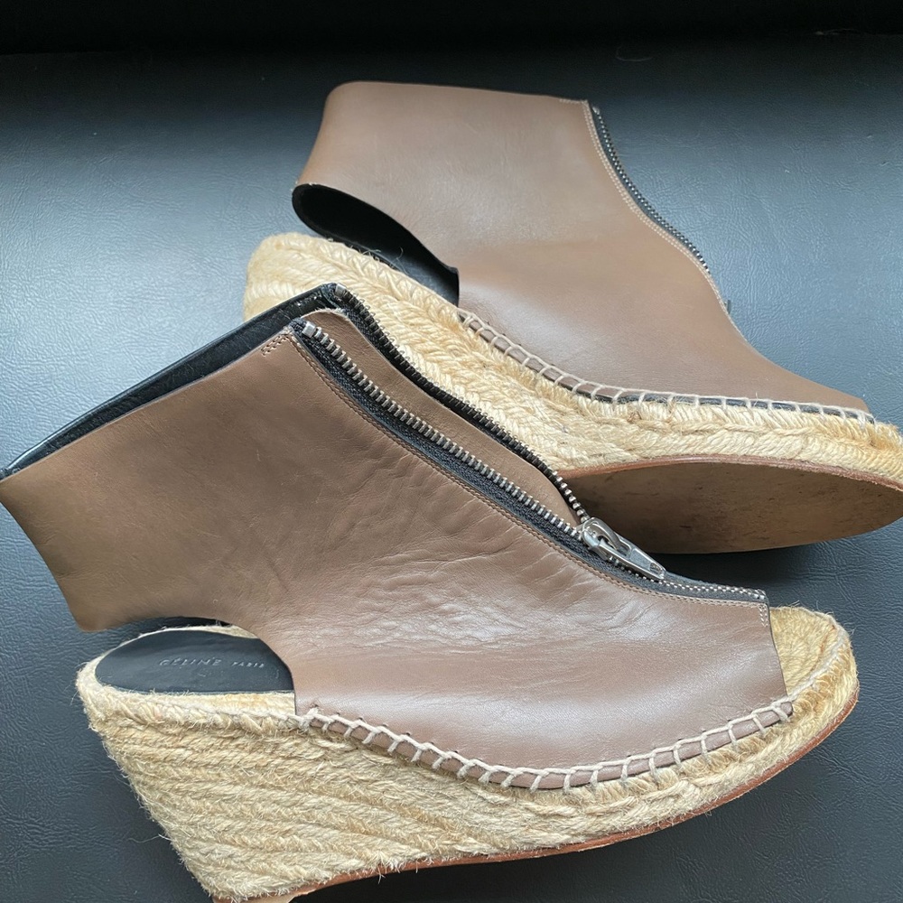 Old Céline wedge espadrilles, size 38 - Picture 4 of 7